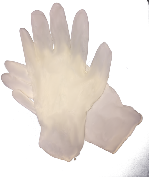 Organic Nitrile Gloves Transparent