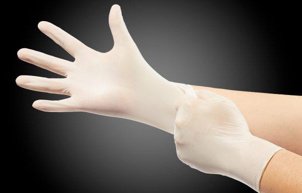 Pilgrim Nitrile Examination Gloves – White